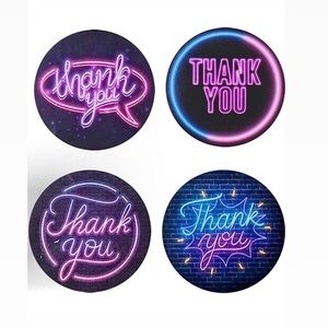 40 Thank You Stickers!